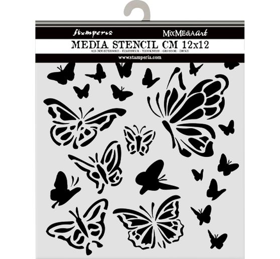 Szablon "House of Roses", 12 x 12 cm