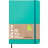 współdzielony notatnik, pusty Turkusowy