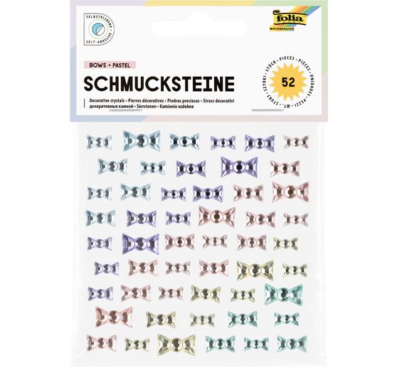 Kamienie jubilerskie "kokardki"