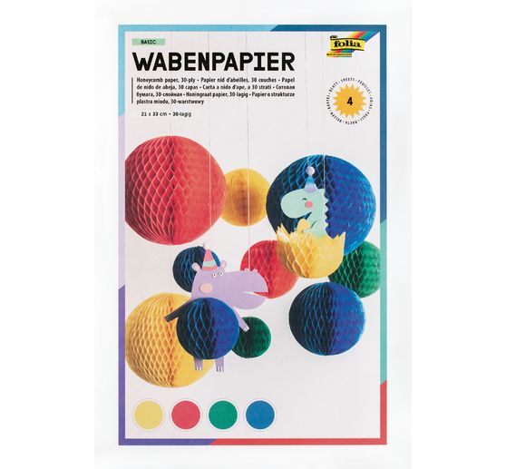 Papier o strukturze plastra miodu 30-warstwowy