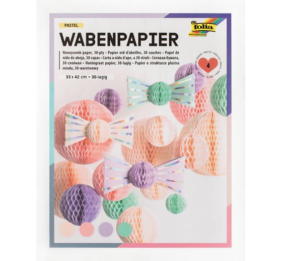 Papier o strukturze plastra miodu 30-warstwowy