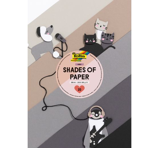 Kreatywny papier kolorowy i karton fotograficzny