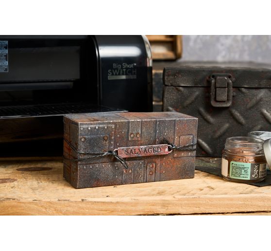 Szablon do tłoczenia 3D Sizzix A5 Tim Holtz