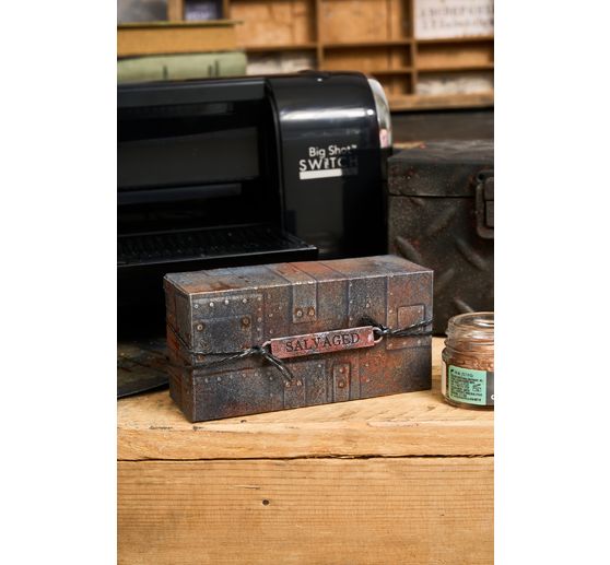 Szablon do tłoczenia 3D Sizzix A5 Tim Holtz