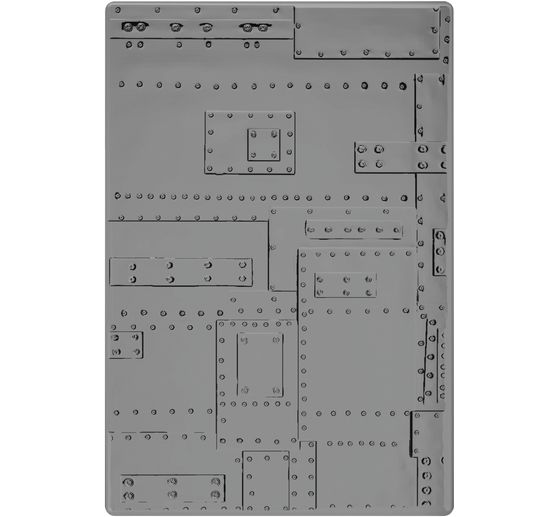Szablon do tłoczenia 3D Sizzix A5 Tim Holtz