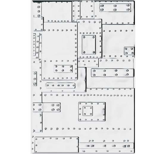 Szablon do tłoczenia 3D Sizzix A5 Tim Holtz