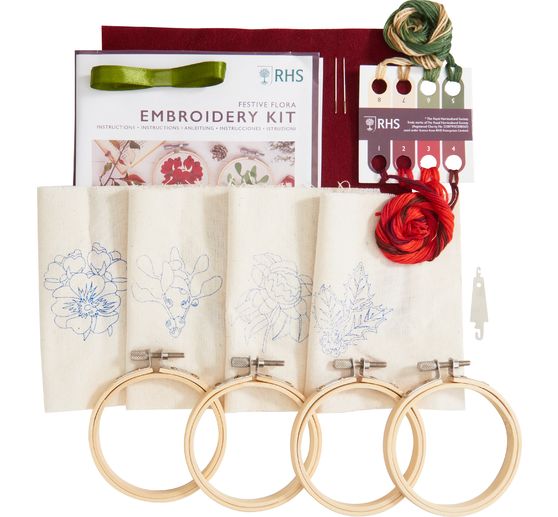 RHS Embroidery Kit