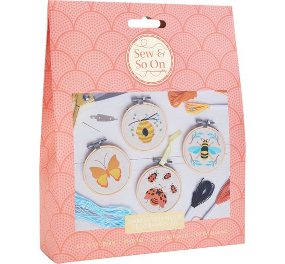 Sew and So On, Embroidery Hoop Decorations