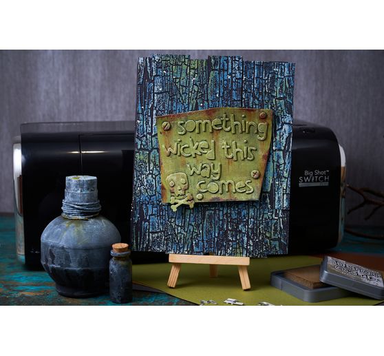 Szablon do tłoczenia 3D Sizzix A5 Tim Holtz