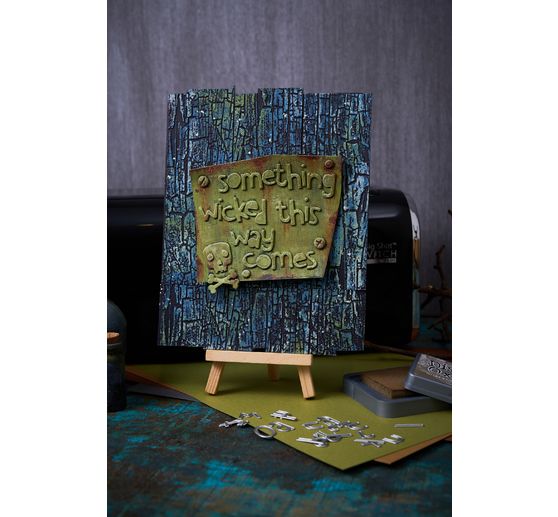 Szablon do tłoczenia 3D Sizzix A5 Tim Holtz