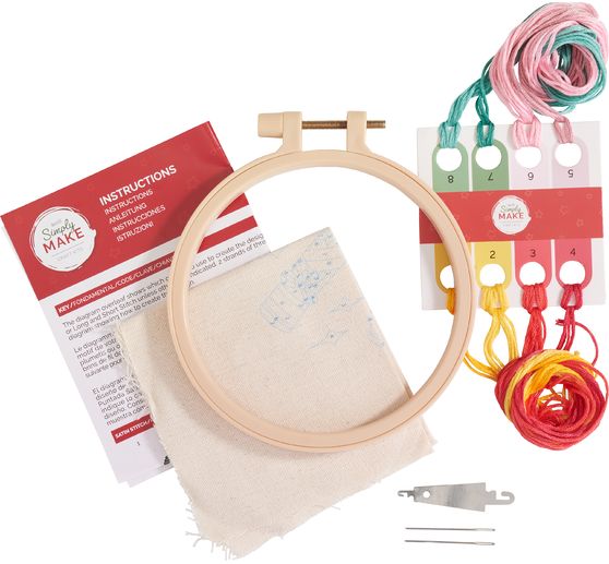 Simply Make - Embroidery By Numbers
