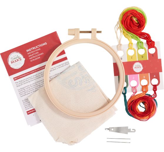 Simply Make - Embroidery By Numbers