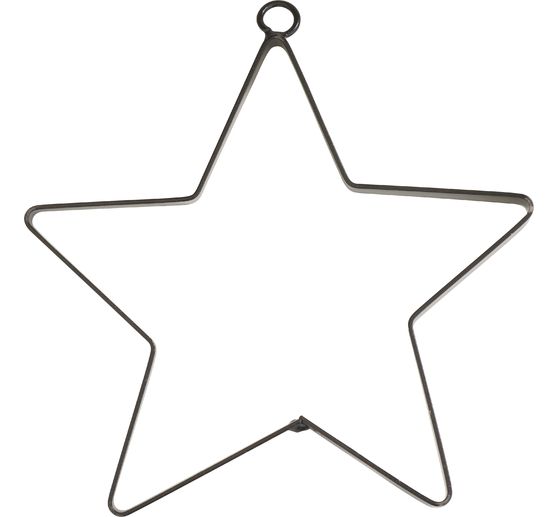 Metalowy pierścionek gwiazda "Skyla"