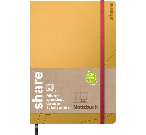 Notes share A5, w kropki