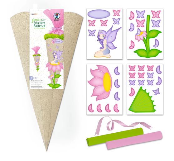 School gift bags craft kit "Green & Easy"