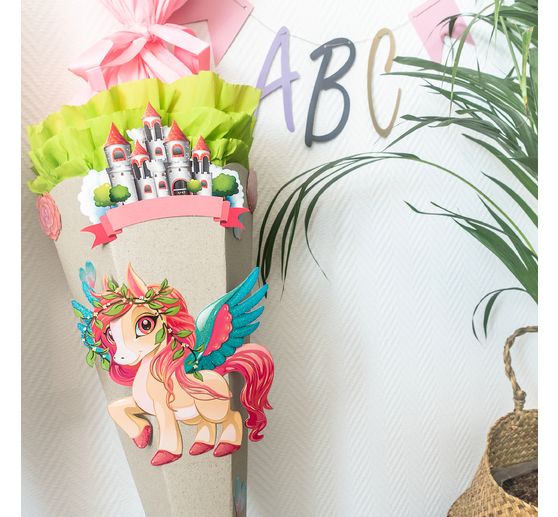 School gift bags craft kit "Green & Easy"