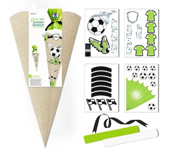 School gift bags craft kit "Green & Easy"