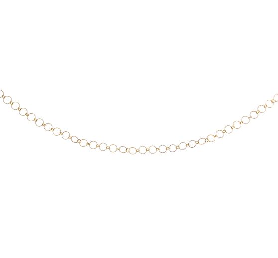 Link chain rings embossed