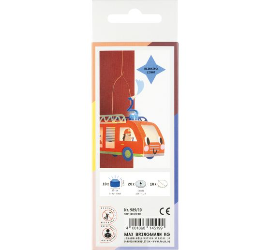 LED Blue light incl. batteries