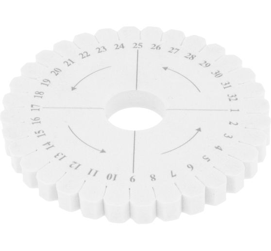 Pleciony krążek Kumihimo