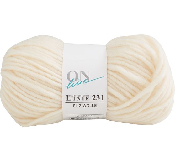 ONline Wool felting wool, line 231