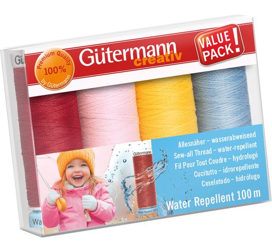 Uniwersalny zestaw nici szwalniczych Gütermann "Water Repellent"