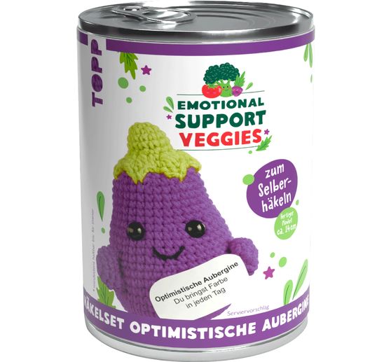 Szydełkowy zestaw "Emotional Support Veggies"