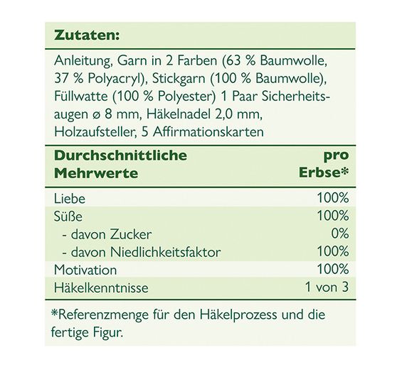 Szydełkowy zestaw "Emotional Support Veggies"