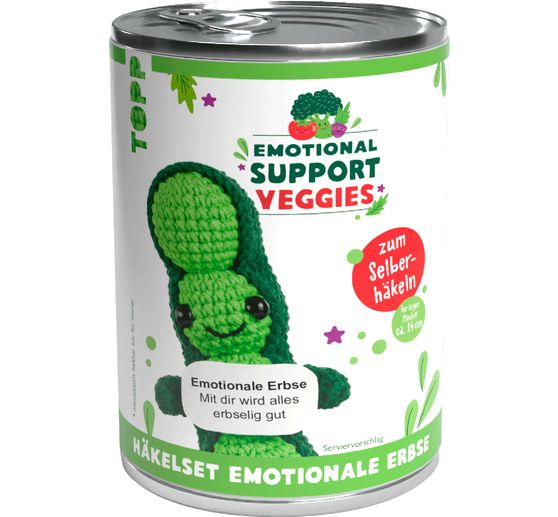 Szydełkowy zestaw "Emotional Support Veggies"