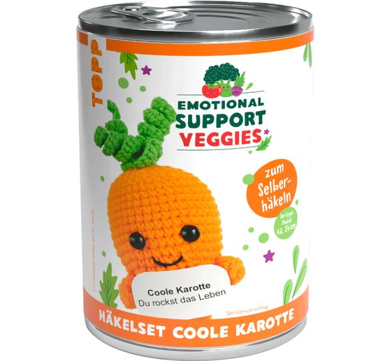Szydełkowy zestaw "Emotional Support Veggies"