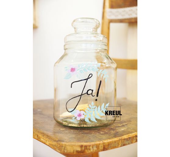 KREUL Glass & Porcelain "Chalky", 6 x 20 ml