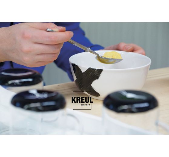 Klasyczny zestaw szkła i porcelany KREUL "Podstawowe kolory"