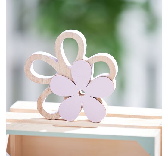 Drewniany kwiat VBS "Duo"