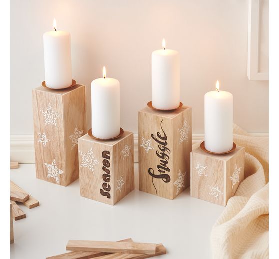 VBS Candle holders, set of 4
