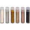 Organic glitter "Mini colour mix", 6 x 2 g Glamour
