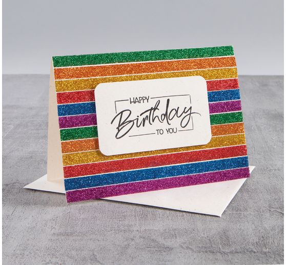 Organic glitter "Mini colour mix", 6 x 2 g