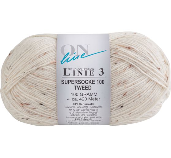ONline Supersocke Tweed, linia 3