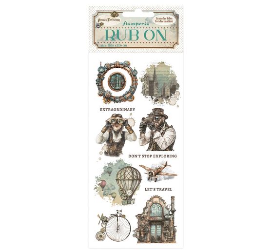 Folia transferowa Rub On "Voyages Fantastiques"