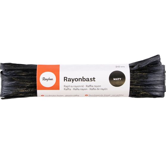 Rayon raffia, mat