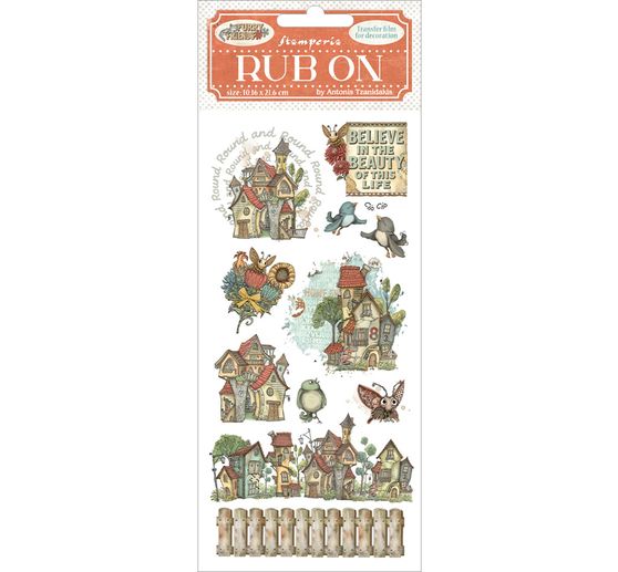 Folia transferowa Rub On "Furry Friends"