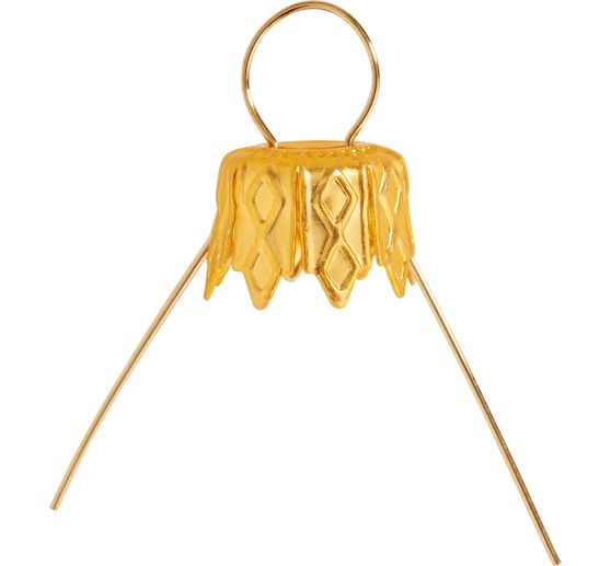 Hanging hooks for baubles with cap