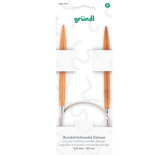 Gr&uuml;ndl Deluxe Igła dziewiarska okrągła