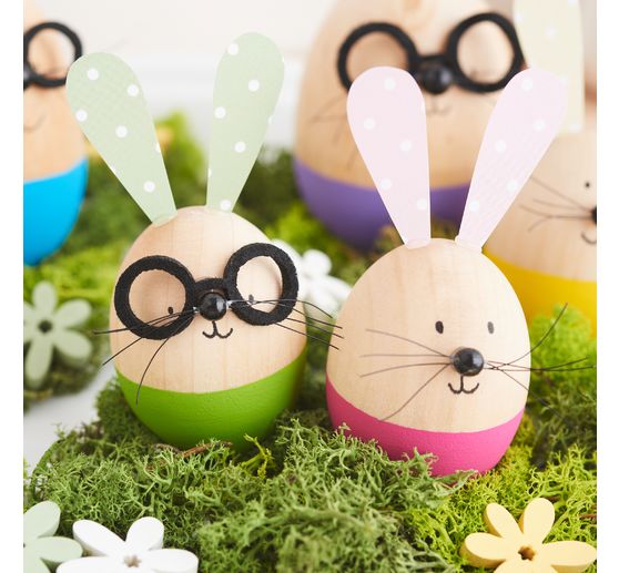 Koraliki drewniane, &Oslash; 8 mm, 85 sztuk