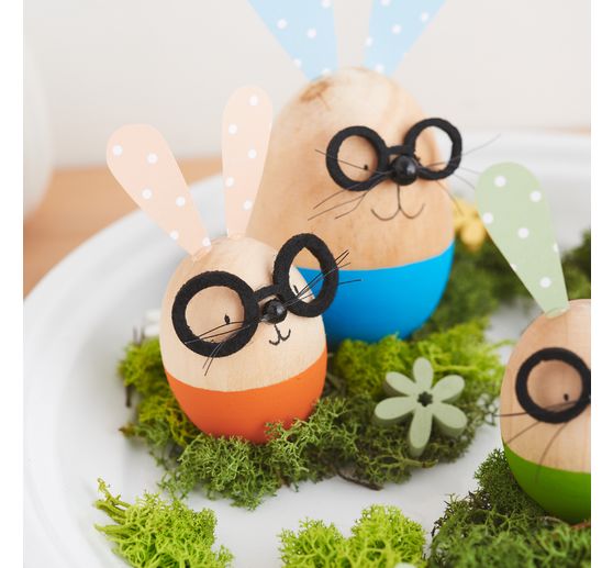 Koraliki drewniane, &Oslash; 8 mm, 85 sztuk