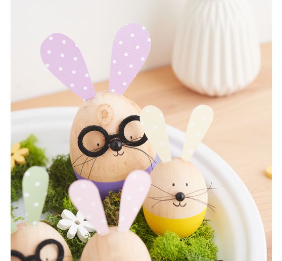 Koraliki drewniane, &Oslash; 8 mm, 85 sztuk