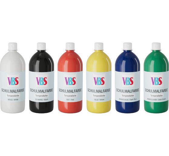 VBS Farba szkolna, zestaw 6 sztuk