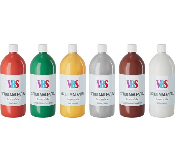 VBS Farba szkolna, zestaw 6 sztuk