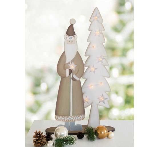 Standing figure "Santa Claus with Fir"