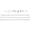 Craft kit "Bracelets Click & Match" Silver