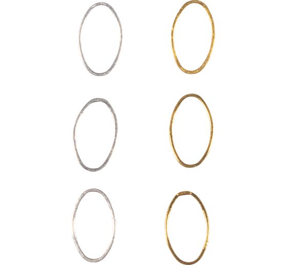 Decorative elements, silver/gold